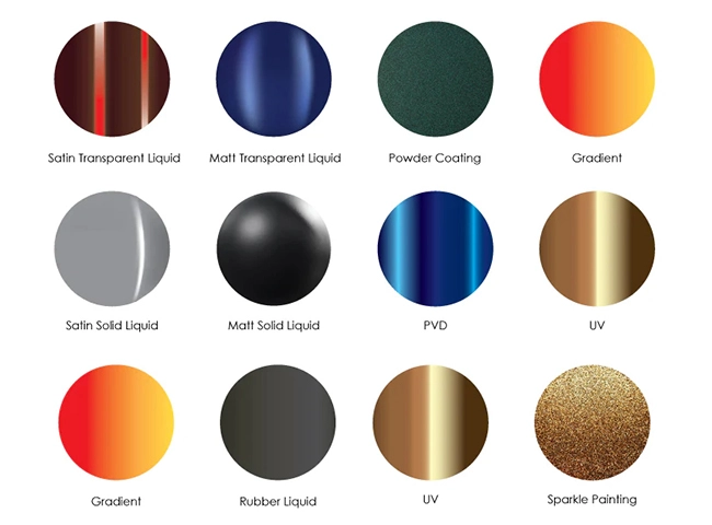 Custom Stainless Steel Water Bottle Surface Coating